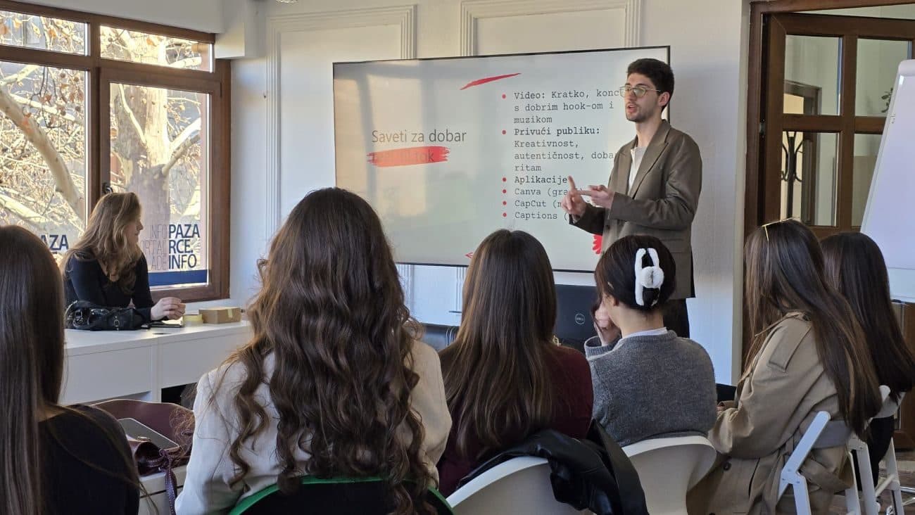 „Klikni i kreiraj“ – Radionica za mlade u okviru projekta Laboratorija za pomirenje i stabilne zajednice