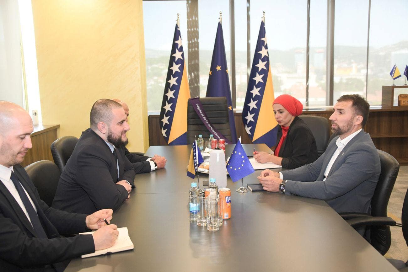 Ministar Zukorlić sa ministrom Delićem u Sarajevu